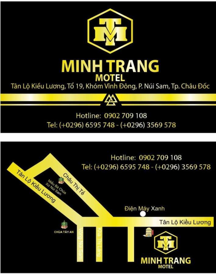 Minh Trang Motel Chau Doc Dış mekan fotoğraf